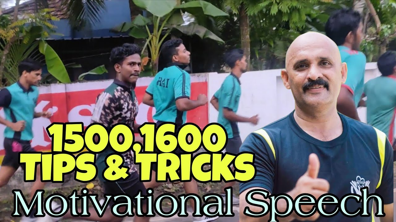 How To Run 1600/1500 Meter in 5.10 Minutes | Running Tips In Malayalam #agniveer #keralafireforce