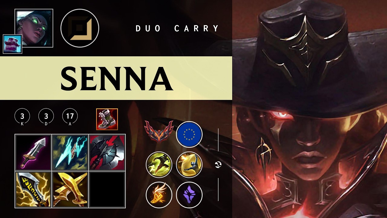 Senna ADC vs Draven - EUW Grandmaster Patch 26.03
