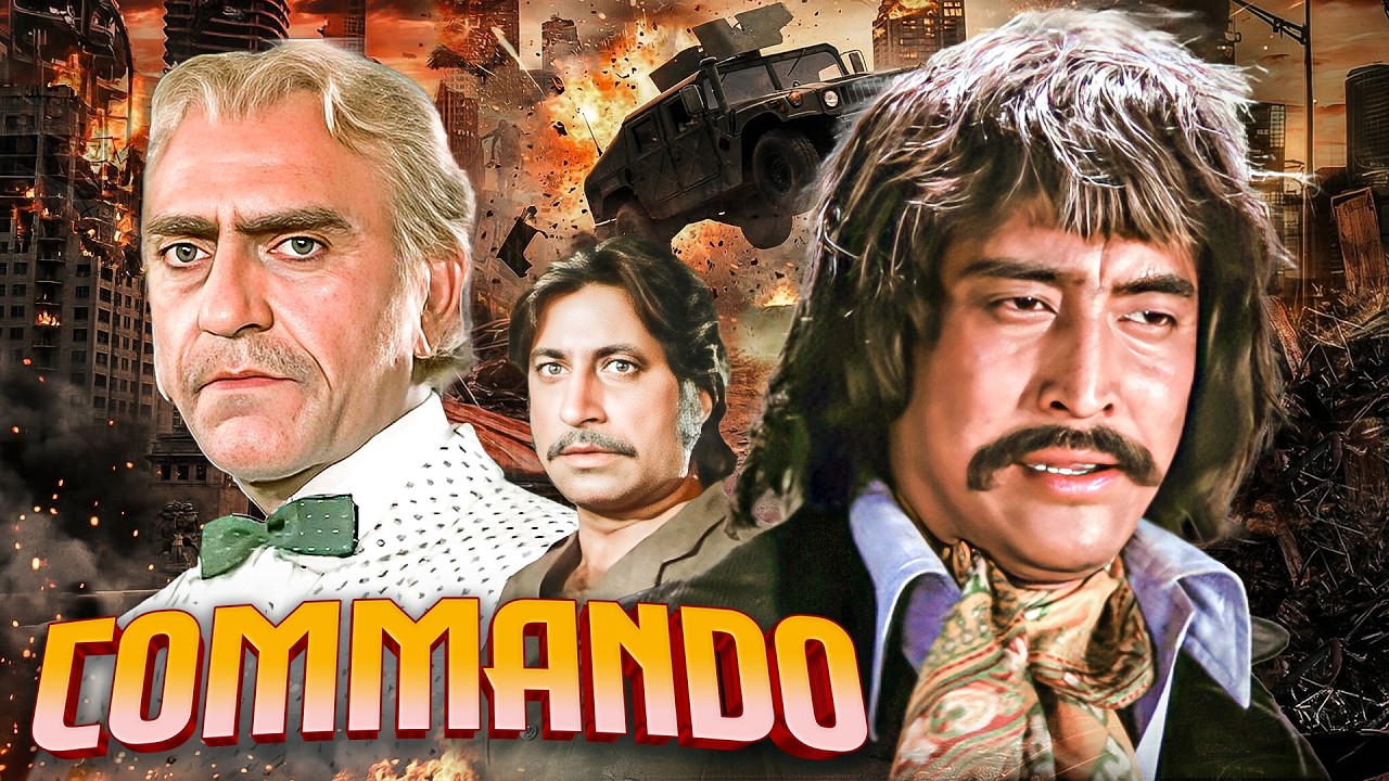 Commando (1988) Full Movie | Danny Denzongpa, Shakti Kapoor, Amrish Puri | Hindi Action Thriller