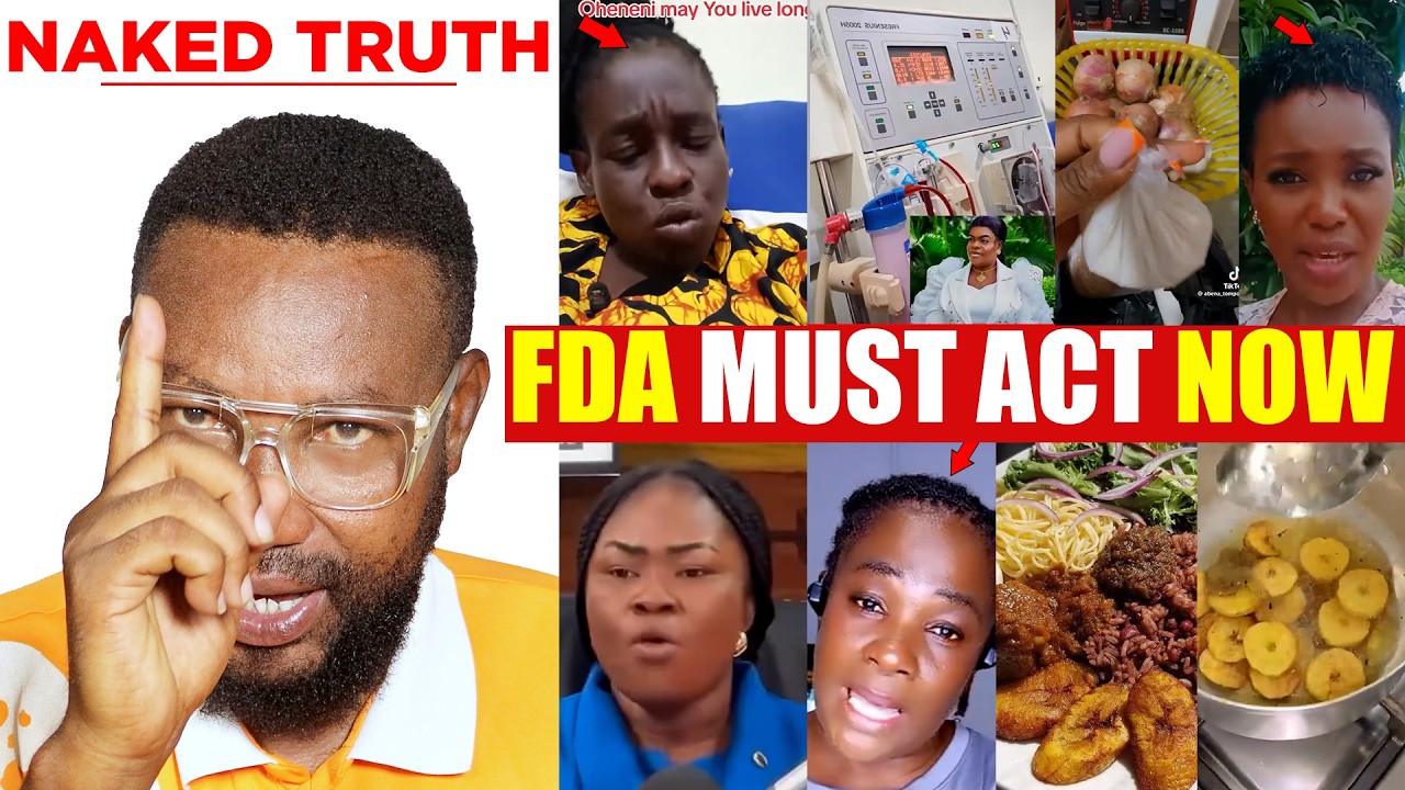 😳Detailed expose: Shocking secret about food vendors in Ghana - woman on dialysis cry out😭