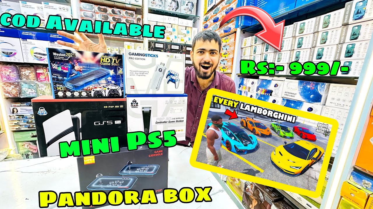 Top 5 Gaming Stick For Tv🔥Play Games On Tv🔥GTA🔥GOD OF WAR🔥TEKKEN🔥 All Retro Games 💥Sm Gadget💥