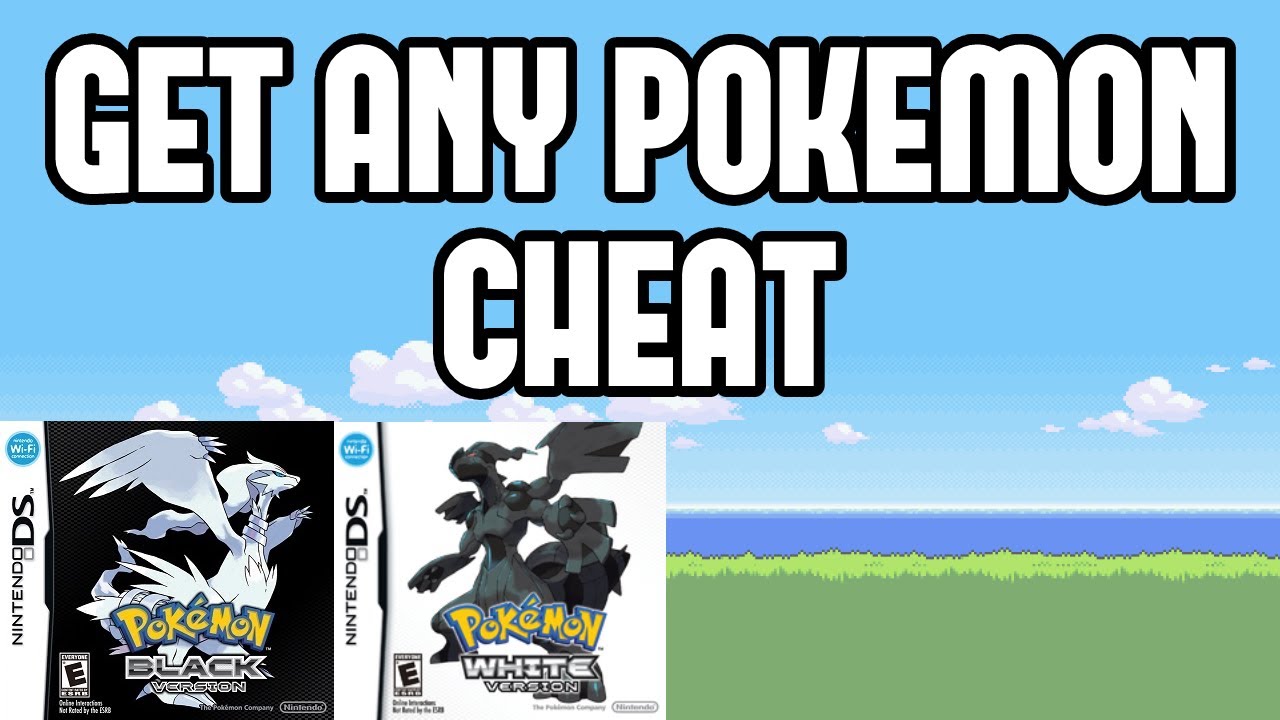 How to Get Any Pokemon in Pokemon Black & White (Action Replay Code)