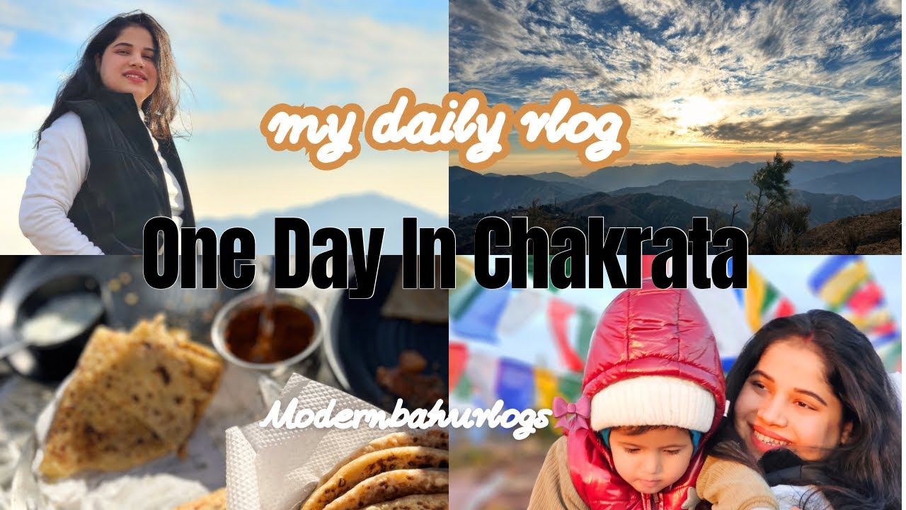 Chakrata Day 1🪸|Hill Station Feel & Happy Heart🫶🏻
