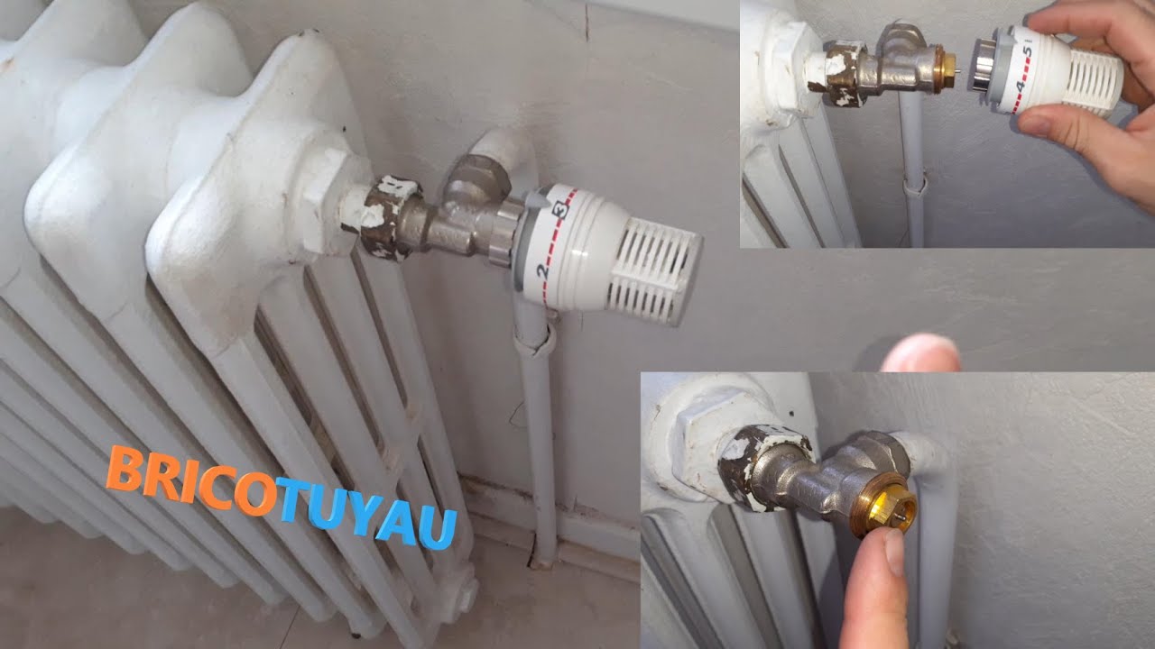 Comment débloquer une vanne thermostatique sur un radiateur