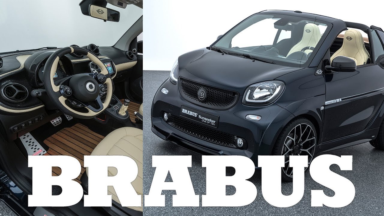 2018 Smart Fortwo Brabus Ultimate Sunseeker One Of Ten