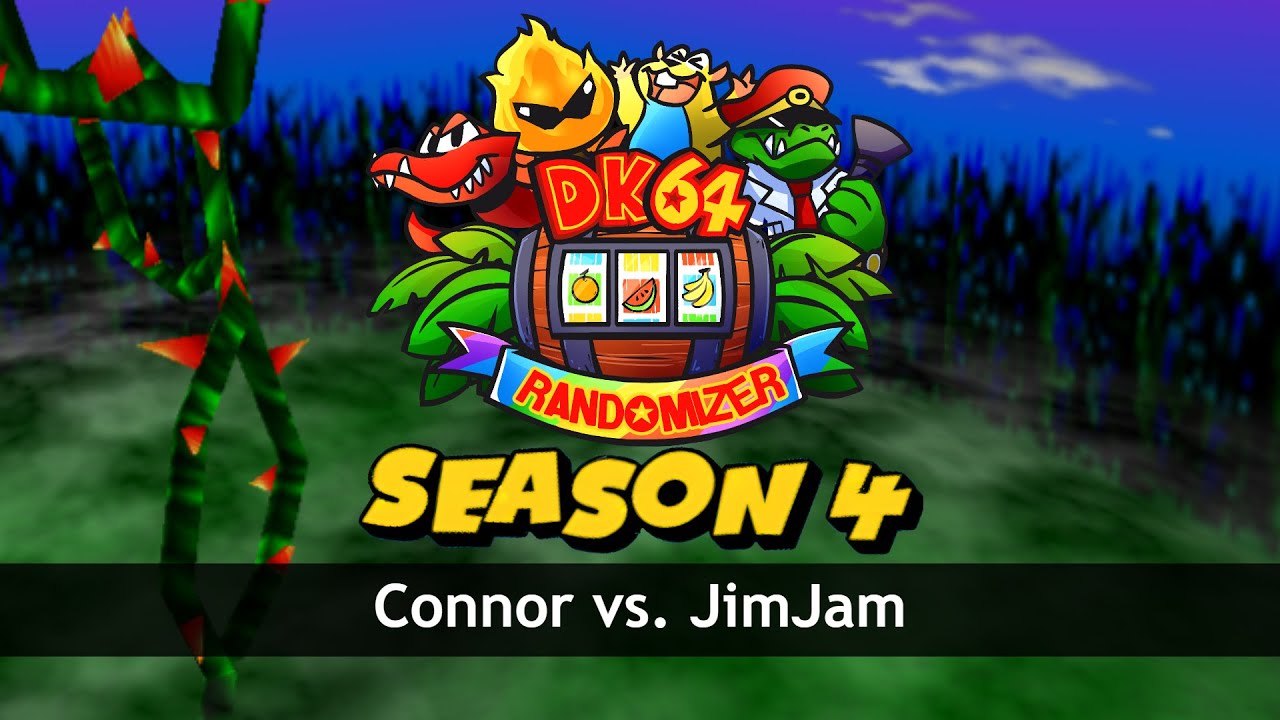 DK64 Randomizer | Season 4 Tournament Loser's finals | Connor vs. JimJam Game 1