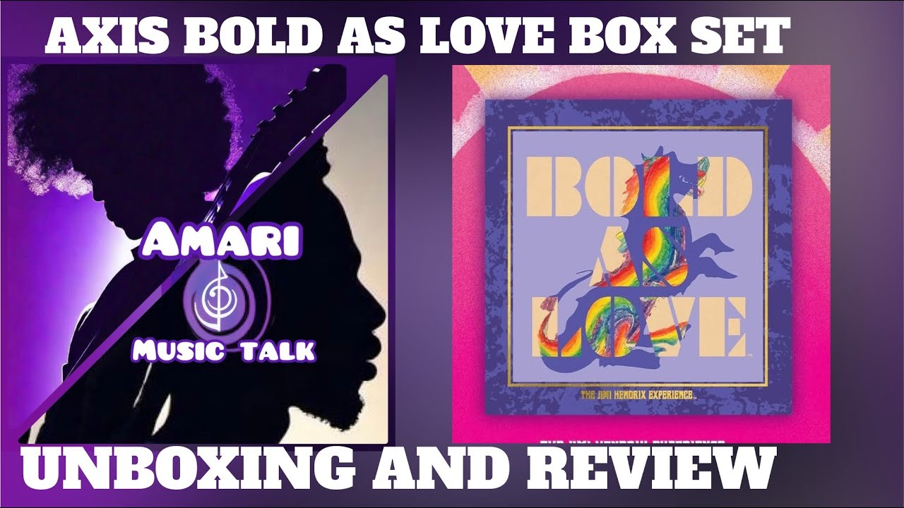 HENDRIX - Axis Bold as Love Box Set Unboxing