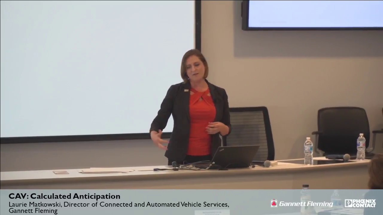 Connected and automated vehicle services - Laurie Matkowski,  Gannett Fleming