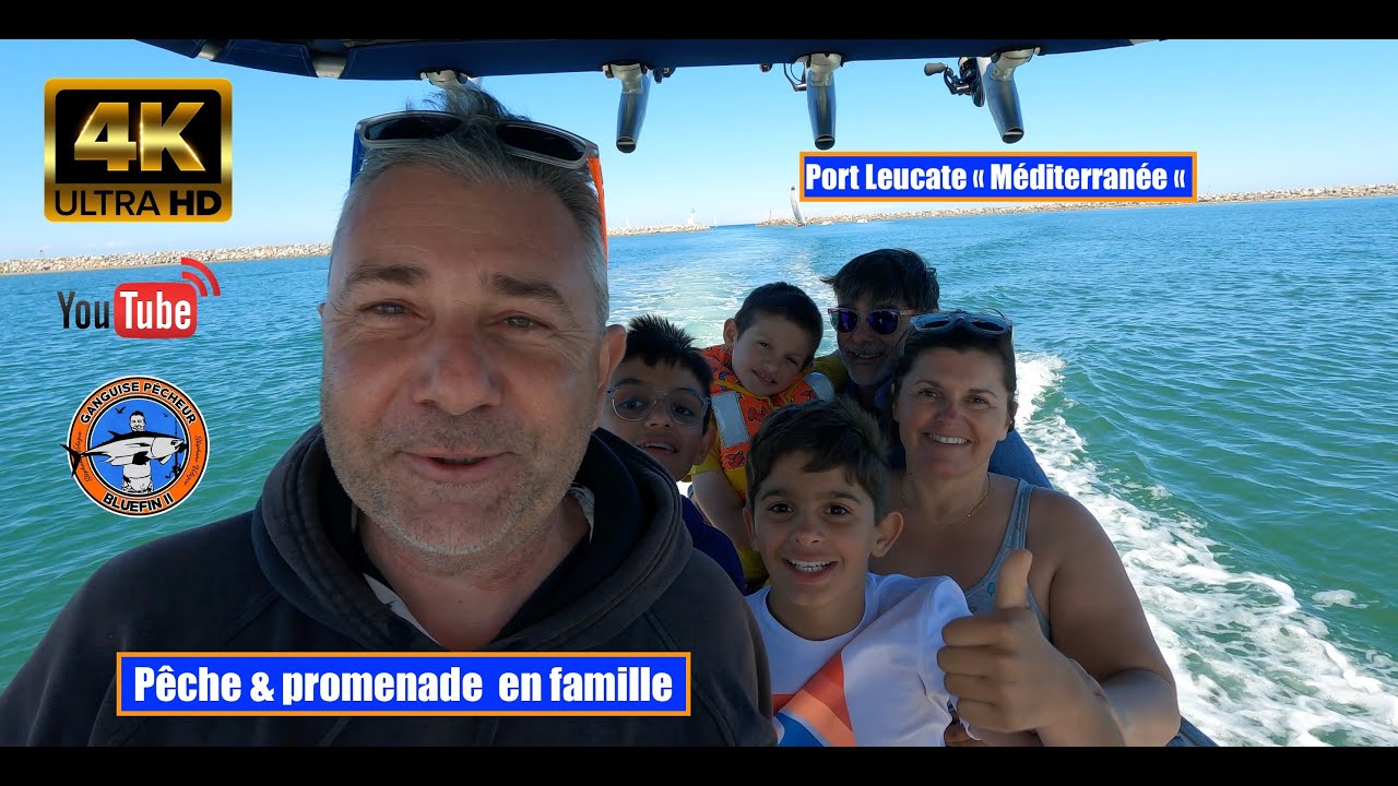p&ecirc;che et promenade en mer ,  avec une Famille adorable .