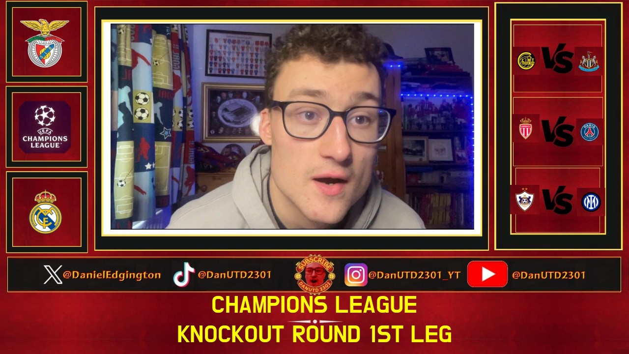 CHAMPIONS LEAGUE KNOCKOUT ROUND 1ST LEG