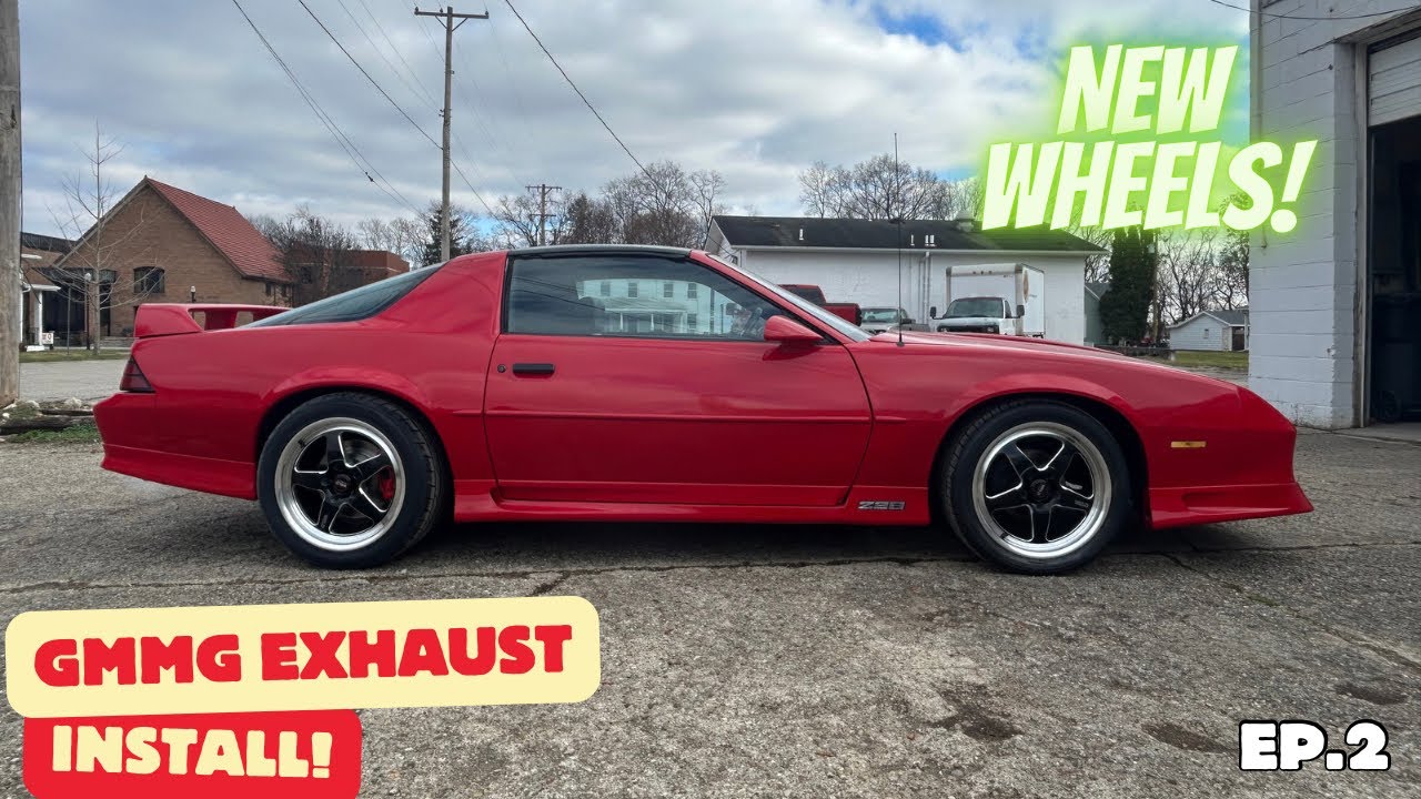 Новая выхлопная система и колёса на третьем поколении LS Swapped! Camaro Z28 1991 года — Эпизод 2