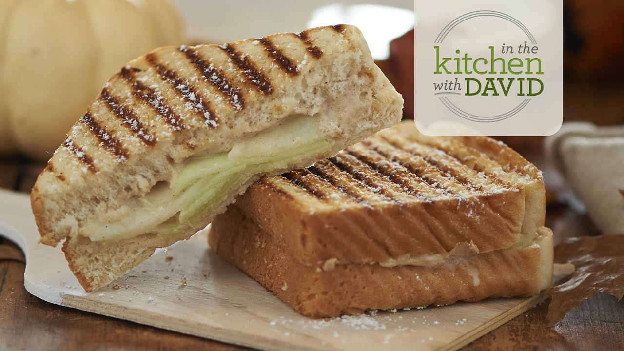 How To Make A Spiced Apple & Pear Breakfast Panini: In the Kitchen with David Venable