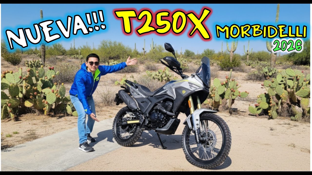 Nueva Morbidelli T250X 2026 || Una moto que te hara disfrutar de los caminos mas dificiles