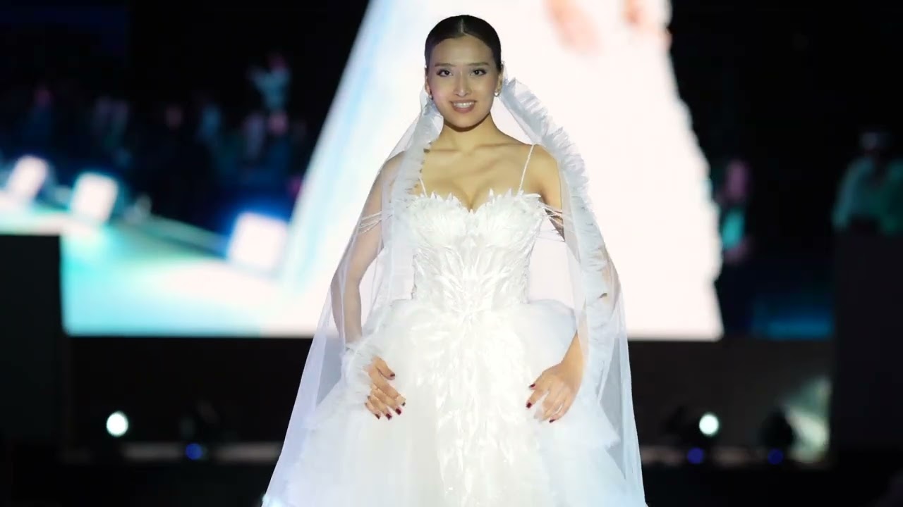 Участник 10 сезона недели моды UFW свадебный салон Saginova Gulsana Bridal