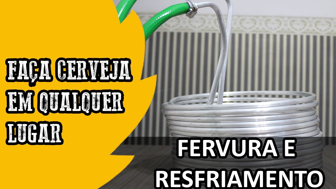 Faça Cerveja em Qualquer Lugar - Parte 2 (Fervura e Resfriamento)
