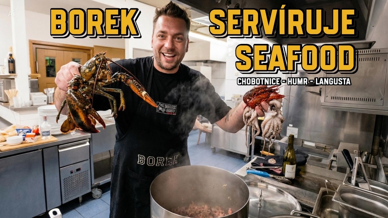BOREK - Nejlepší mořský plody v Praze - BORKOVA SHOW - 23. díl