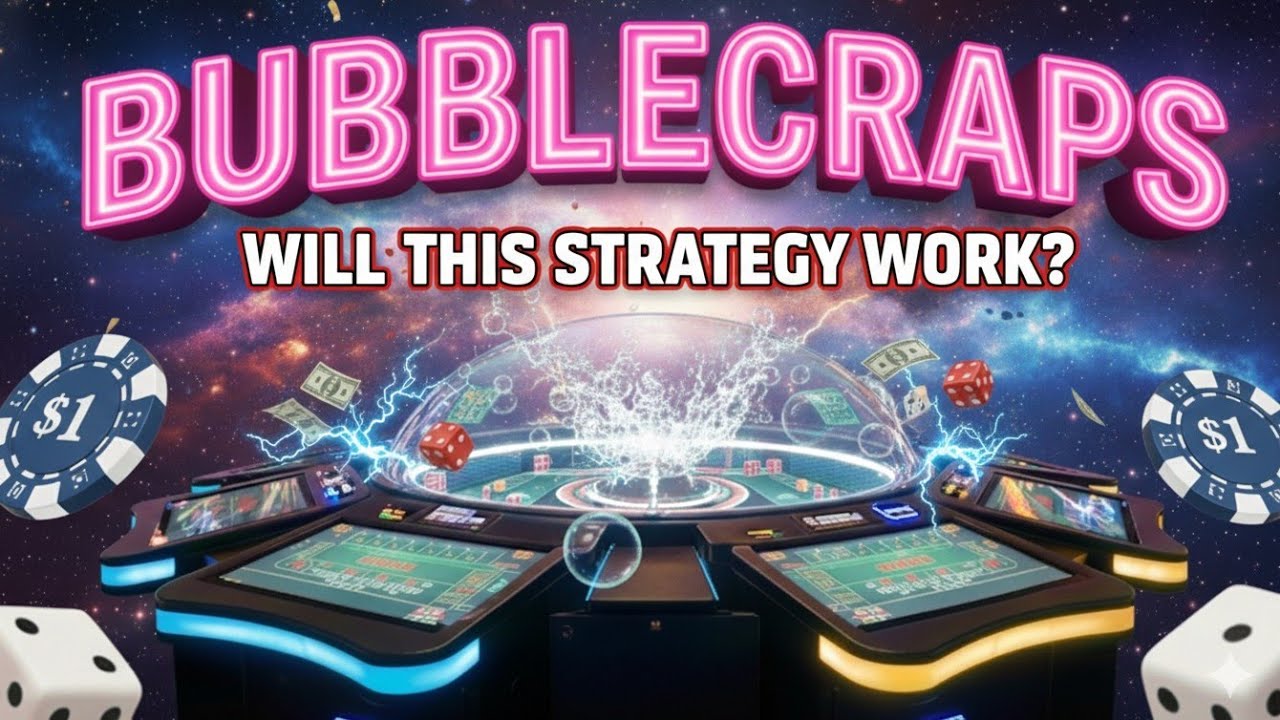 BubbleCraps - Does the $1 across ladder up strategy work on regular craps? 