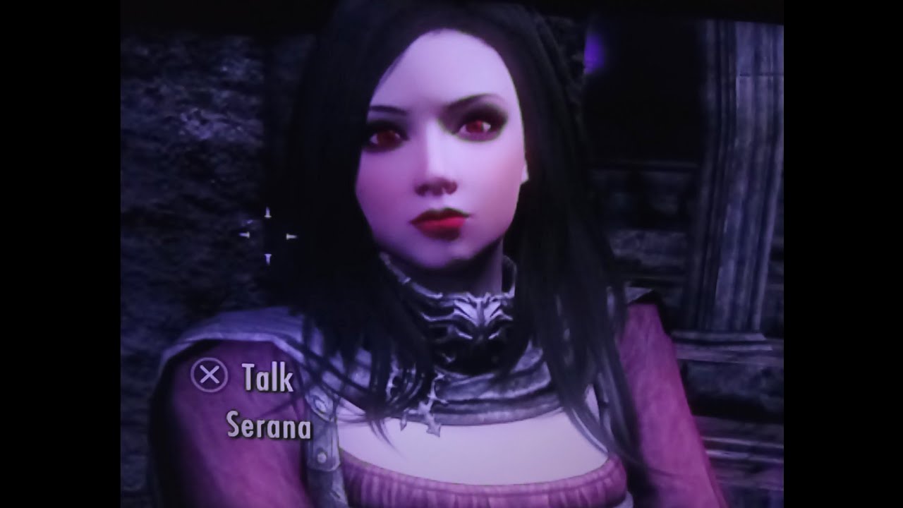 SKYRIM - AS VERSÕES DA SERANA! 😍  (PS4-PS5 MODS)