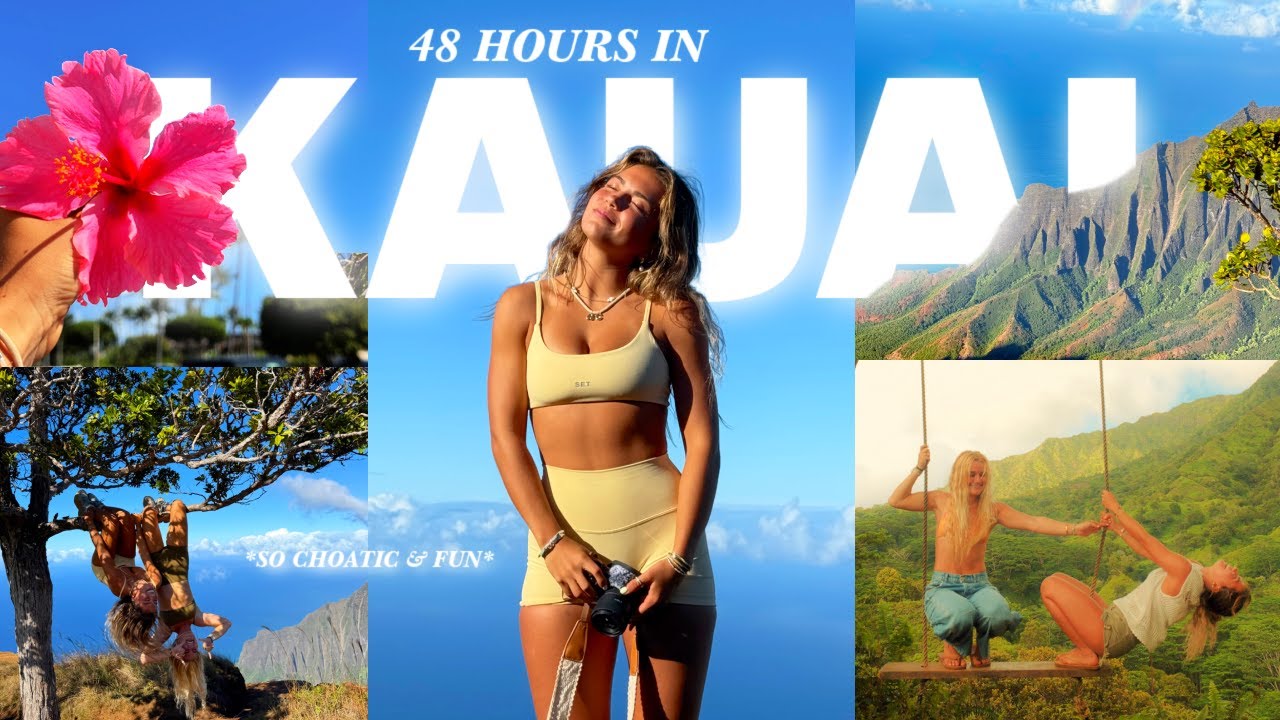 48 ЧАСОВ НА КАУАИ || Самые волшебные (и хаотичные) 48 часов!!