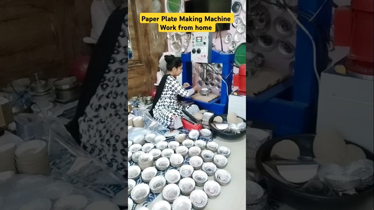 Paper Plate Making Machine | Work From Home | 9146916926