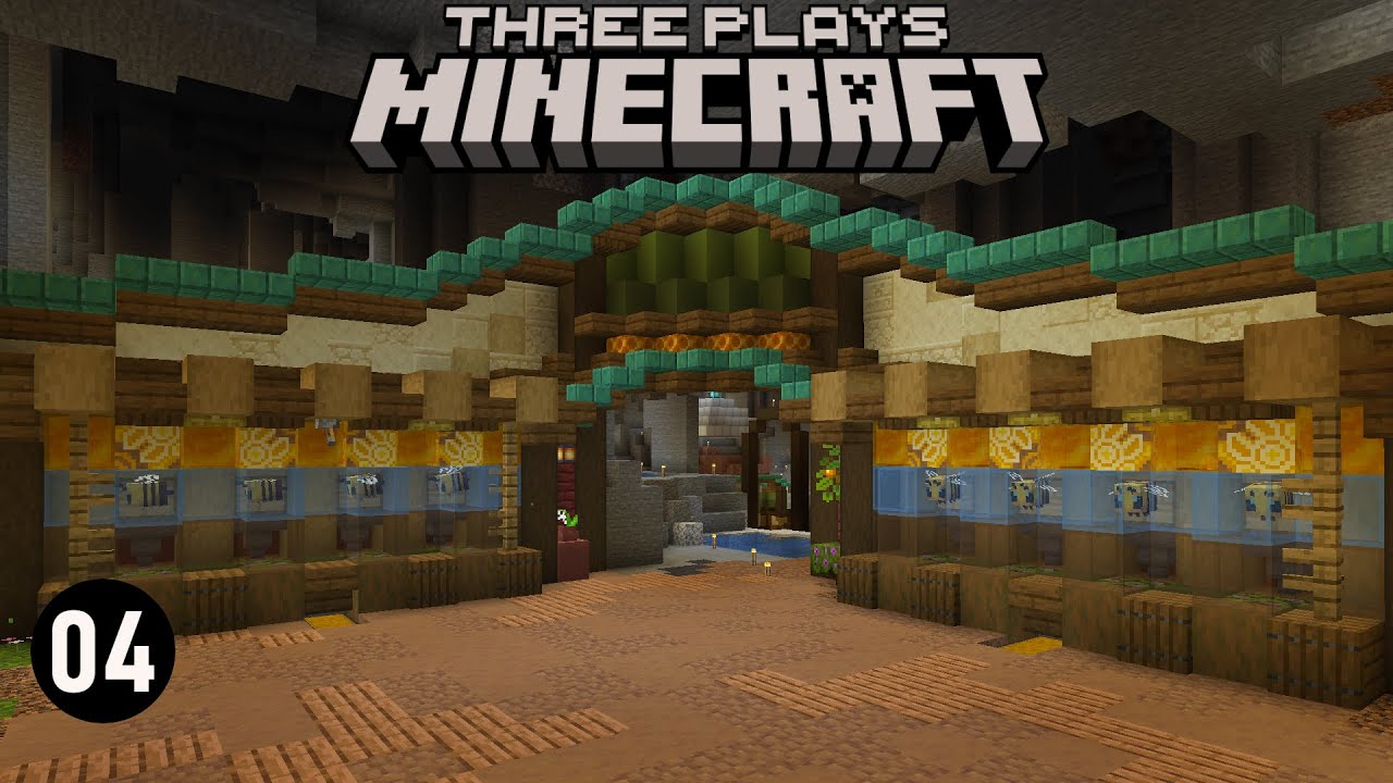 Three Plays Minecraft: Episode 04 - Honey Look, It Works!