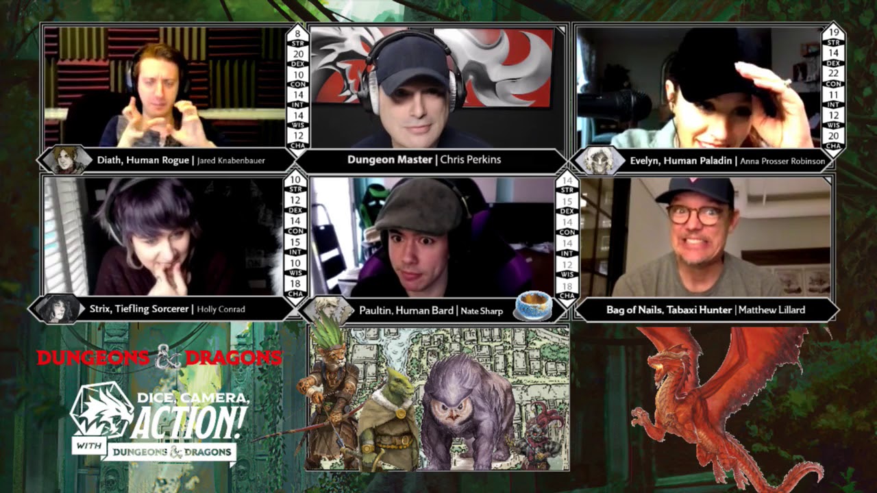Episode 75 - Dice, Camera, Action with Dungeons & Dragons