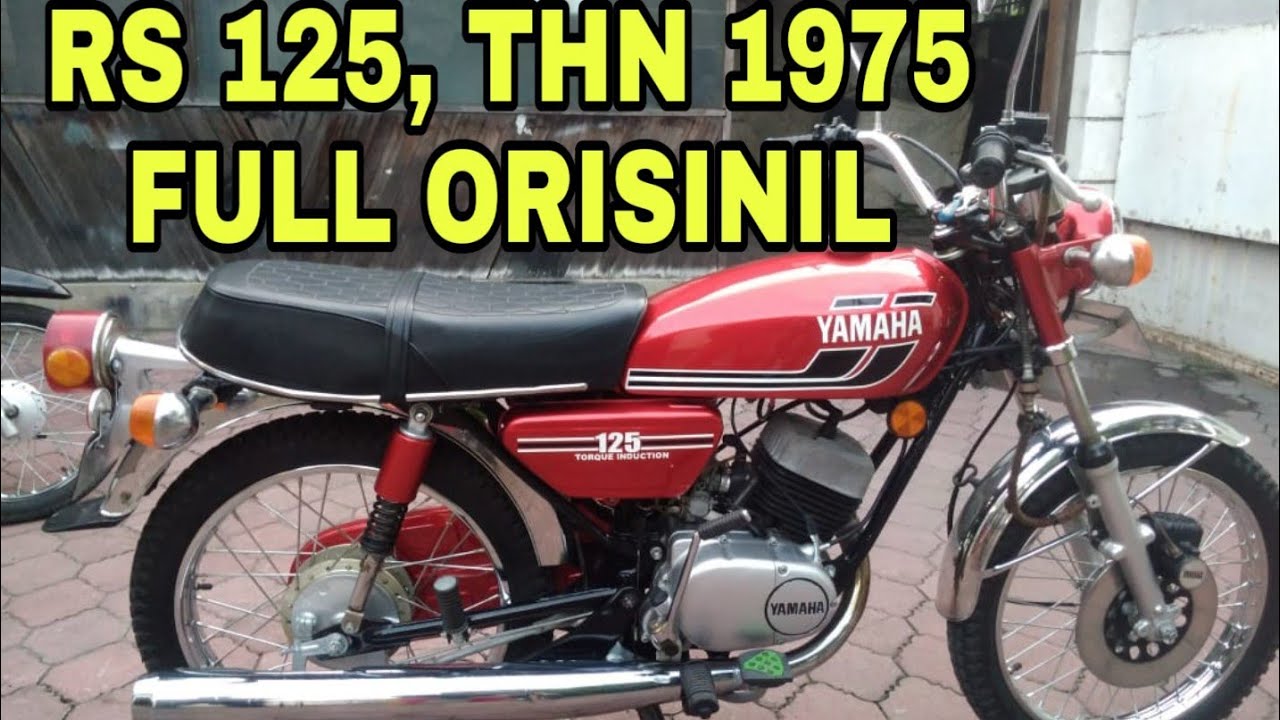 Di jual yamaha rs 125 tahun 1975