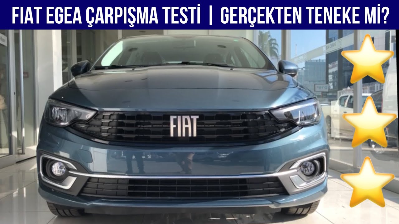 Fiat Egea &Ccedil;arpışma Testi | Ger&ccedil;ekten Teneke mi?