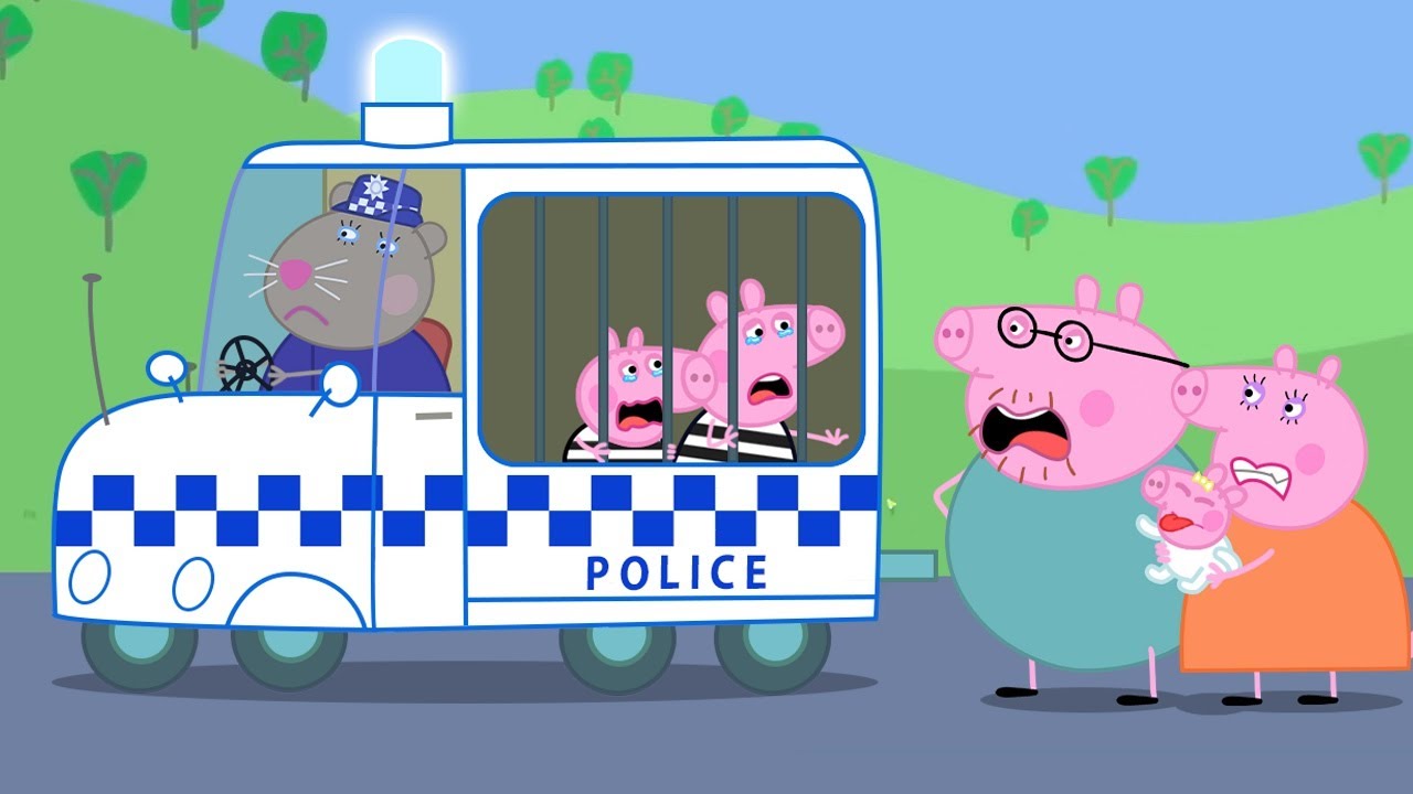 Evie Pig! Peppa and George Is Not A Thief - Peppa Funny Animation