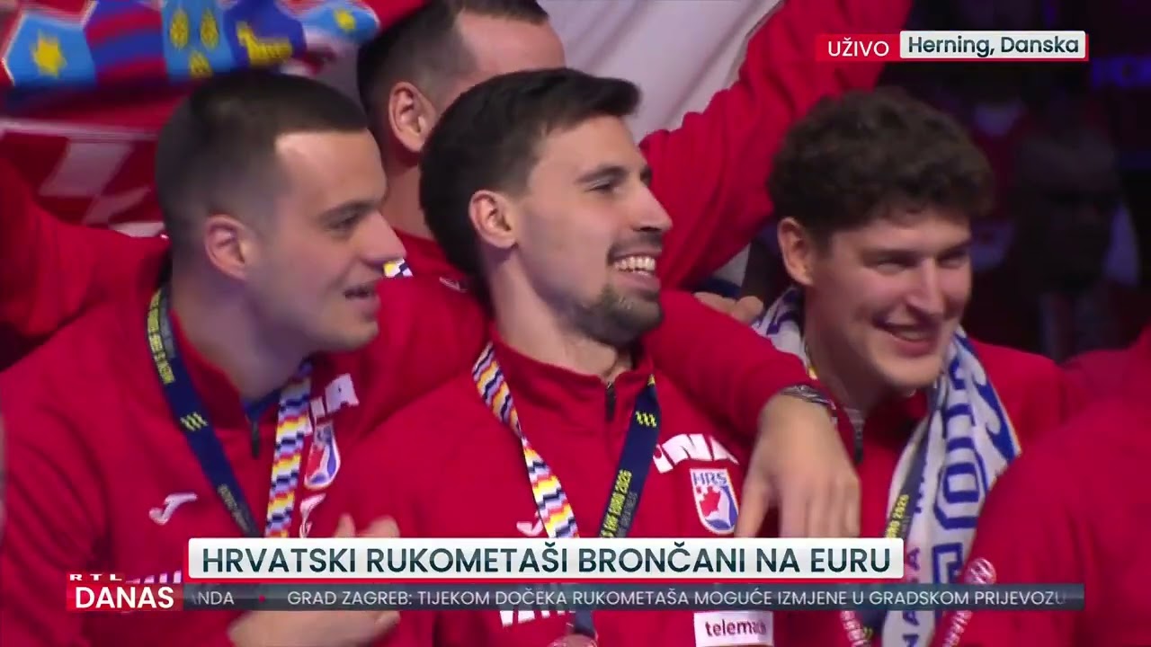🇭🇷🔥🇭🇷🔥 HRVATSKA NA KROVU EUROPE! BRONCA U RUKOMETU NA EP 2026. | Herning, Danska