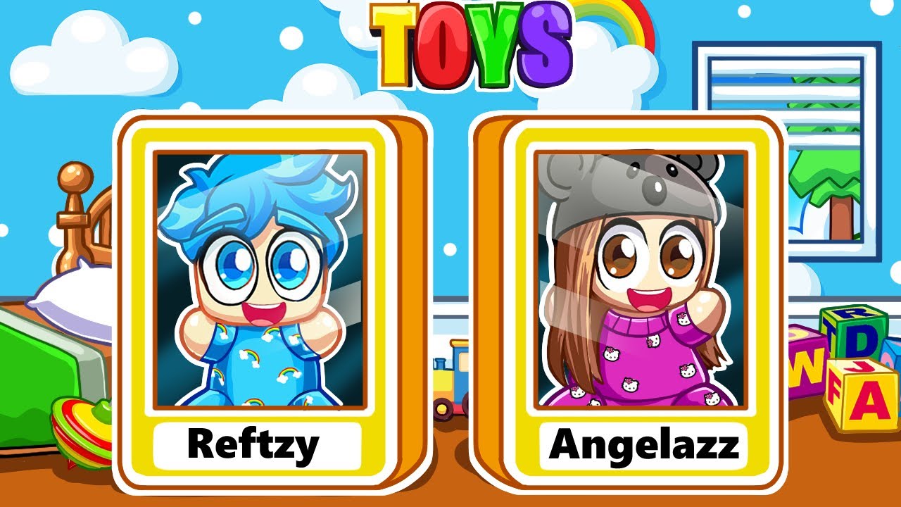ANGEL и REFTZY превращаются в ИГРУШКИ в ROBLOX!