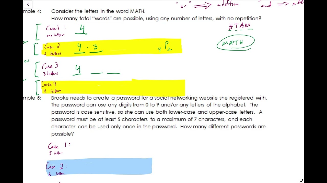 A12 C.4.b - Permutations when Objects are Distinguishable