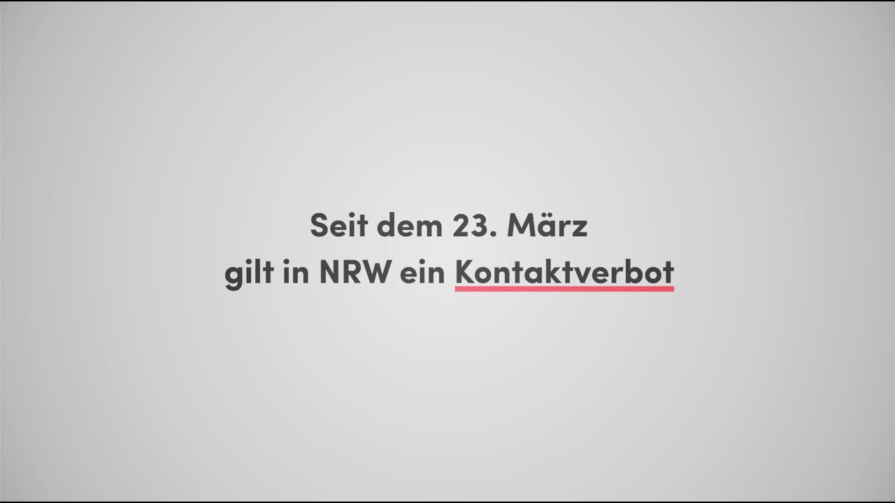 Kontaktverbot - kurz erkl&auml;rt