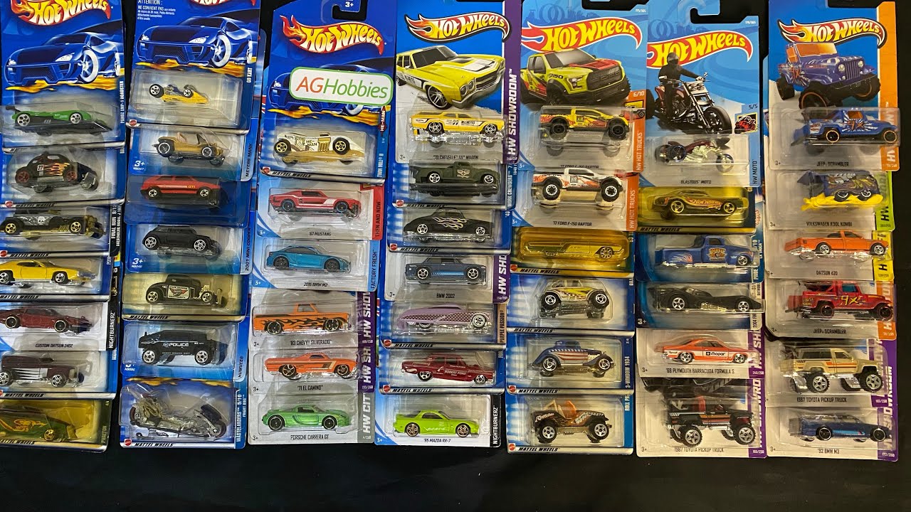 Hot Wheels ( HW ) Diecast 1:64 Toys part 2 AGHobbies
