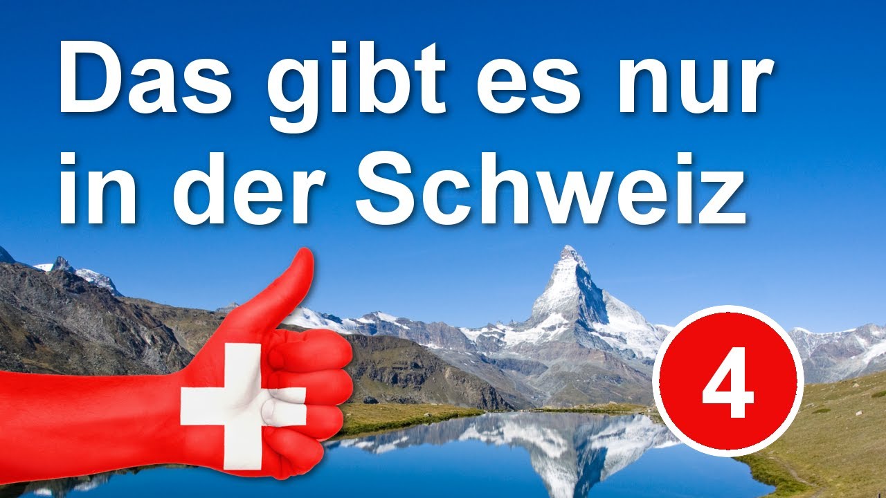 10 Dinge, die es nur in der Schweiz gibt 😯🇨🇭 - Folge 4