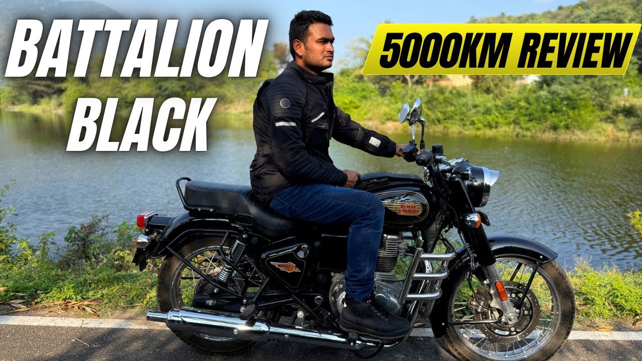 5000km ownership review, mileage & maintenance cost royal enfield bullet 350 battalion black tamil