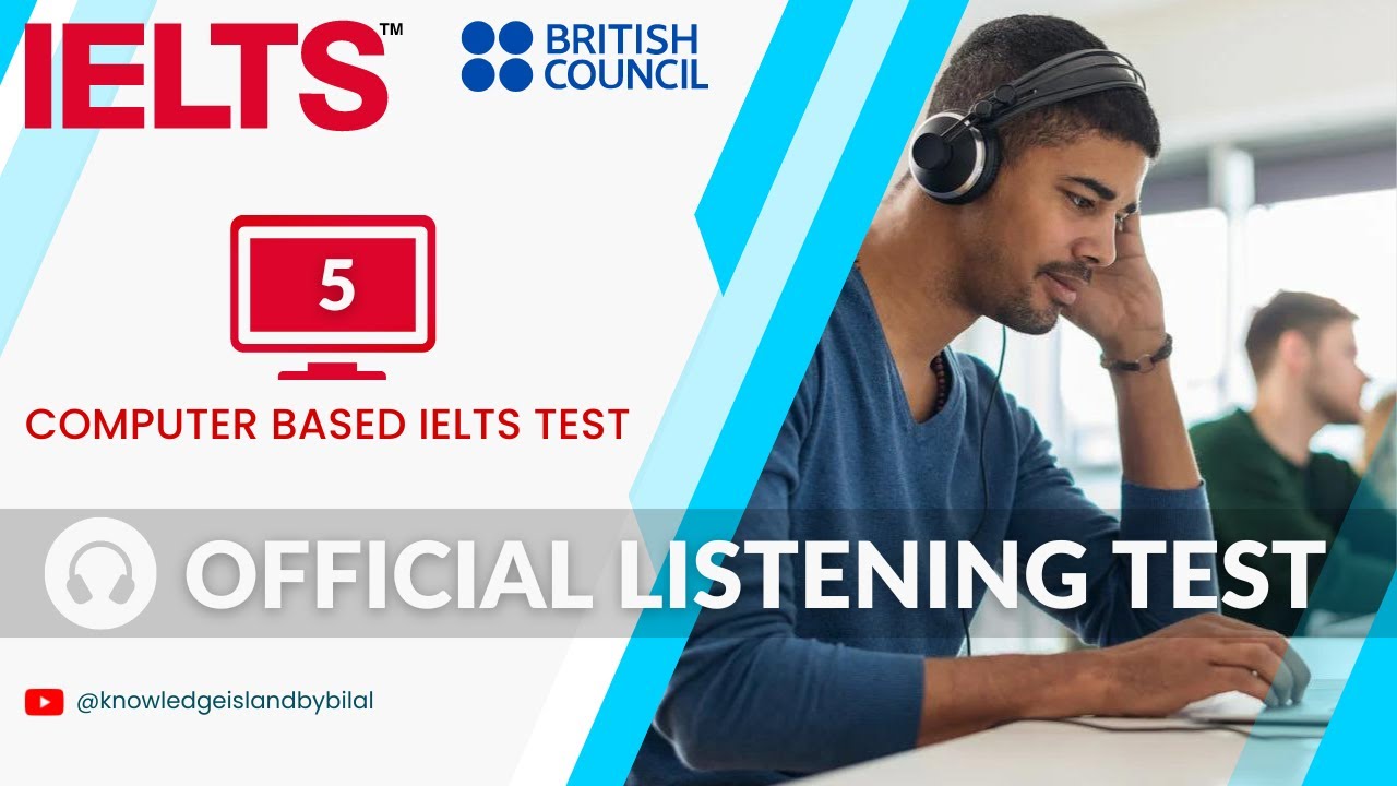 Официальный тест по аудированию | Компьютерный IELTS | Подготовка к IELTS Британского Совета 2022