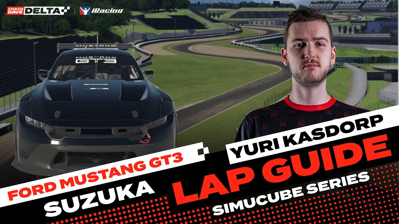iRacing Lap Guide: Ford Mustang GT3 at Suzuka