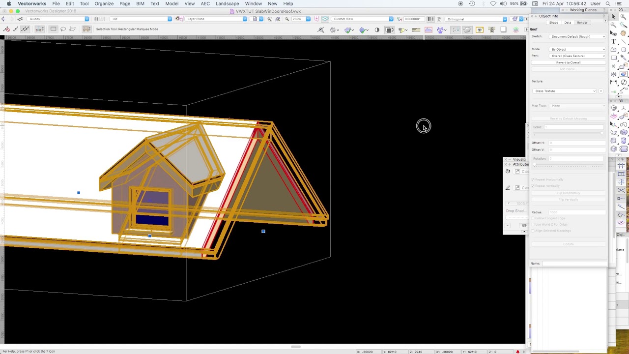 VECTORWORKS BIM TUTORIAL 14C - DORMERS