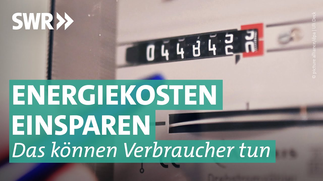 Mit diesen Tipps Strom und Heizenergie sparen - einfach und g&uuml;nstig I Marktcheck SWR