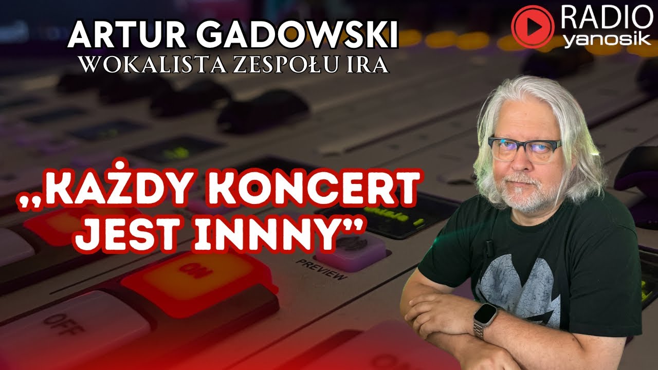Wokalista Artur Gadowski - wywiad w Radiu Yanosik - MOTOLOTNA