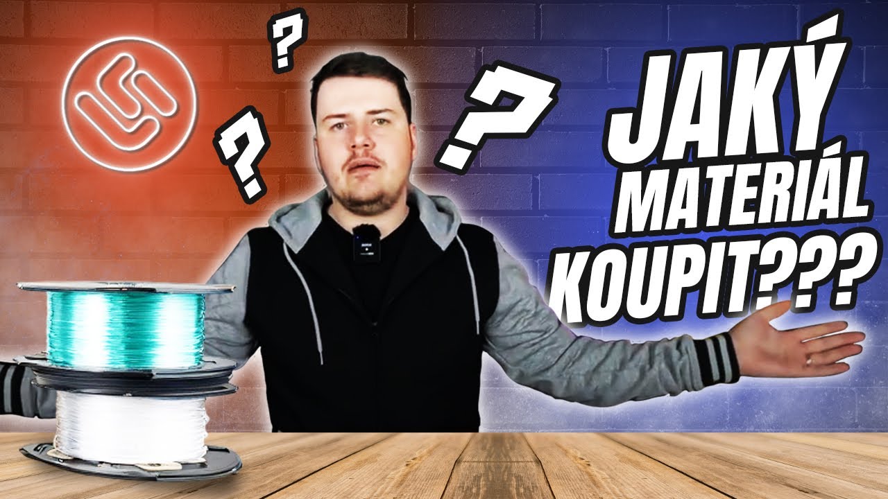Začínáš s 3D tiskem? Toto jsou 3 nejlepší filamenty pro začátečníky! | 3D tisk