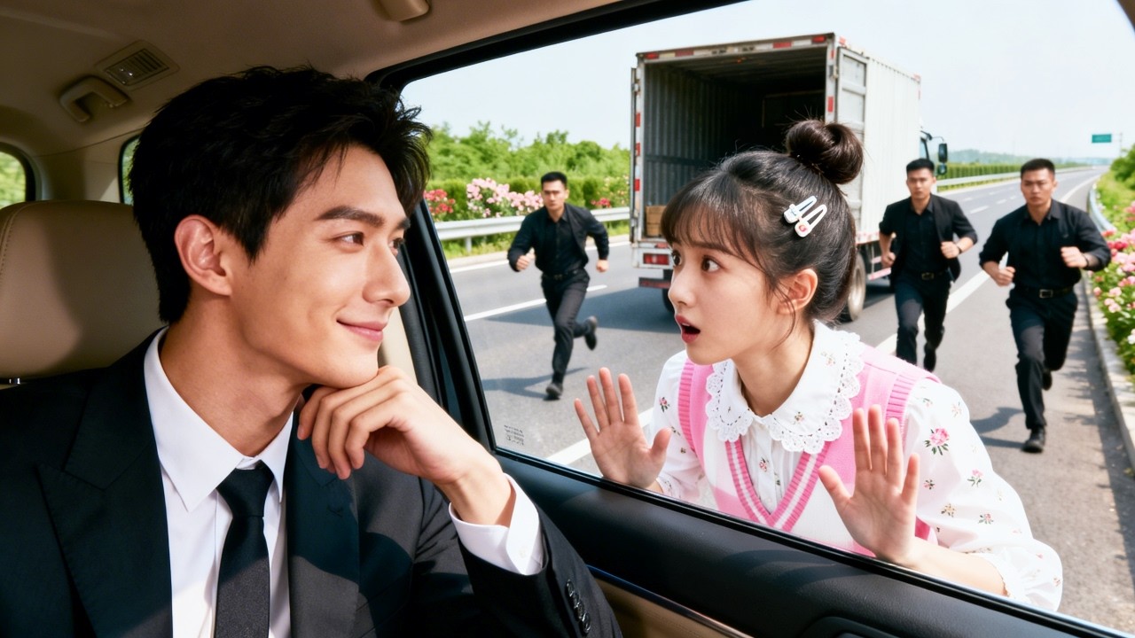 Ceo Never Smiled Till Runaway Bride Hit Window. He Laughed & Married Her! #drama