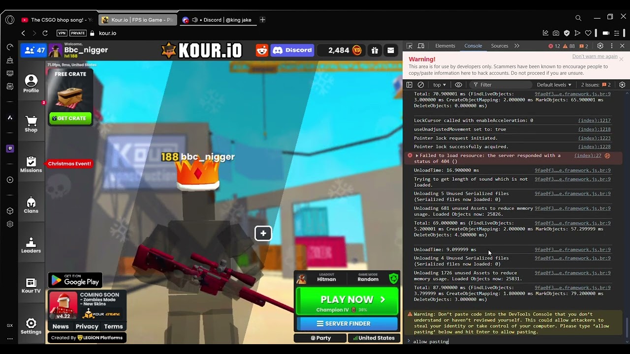 Kour.io weapon script