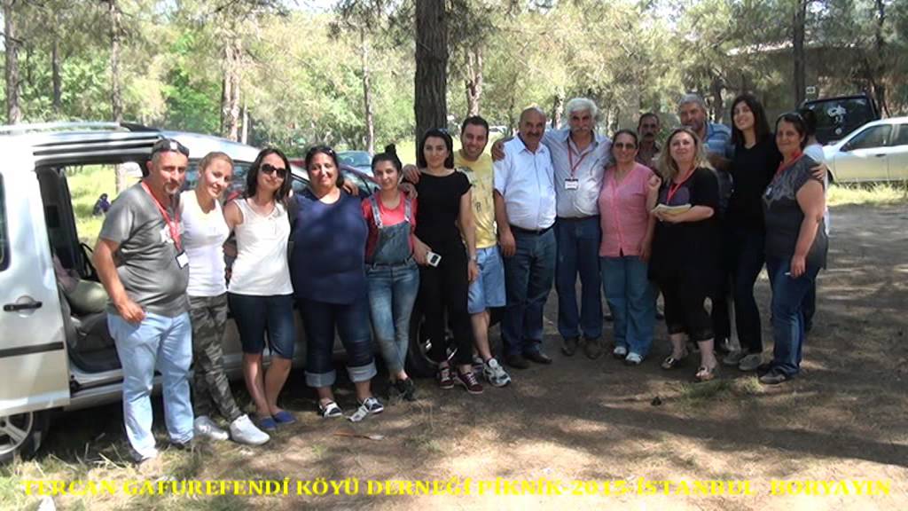 Boryayın-Erzincan-Tercan-Gafurefendi Köyü Derneği-Konuk Masaları Ziyaret 2015 İst