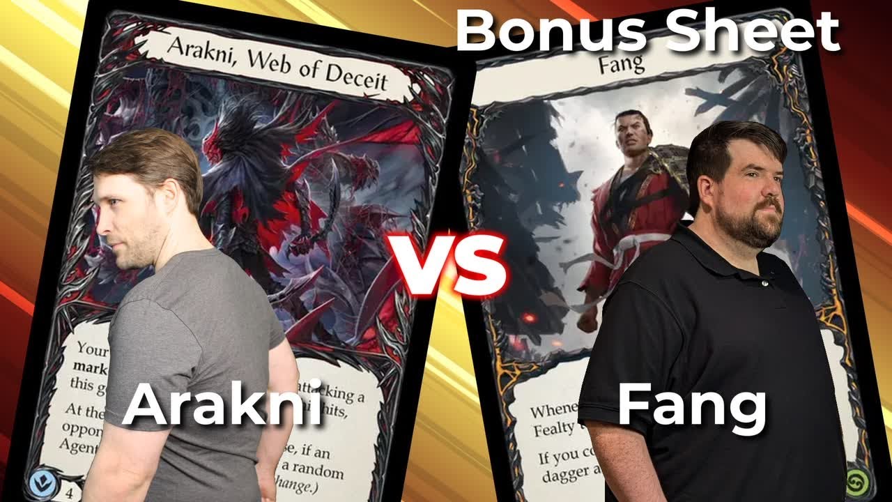 Direct from The Hunted Prerelease | Arakni vs Fang | Flesh And Blood