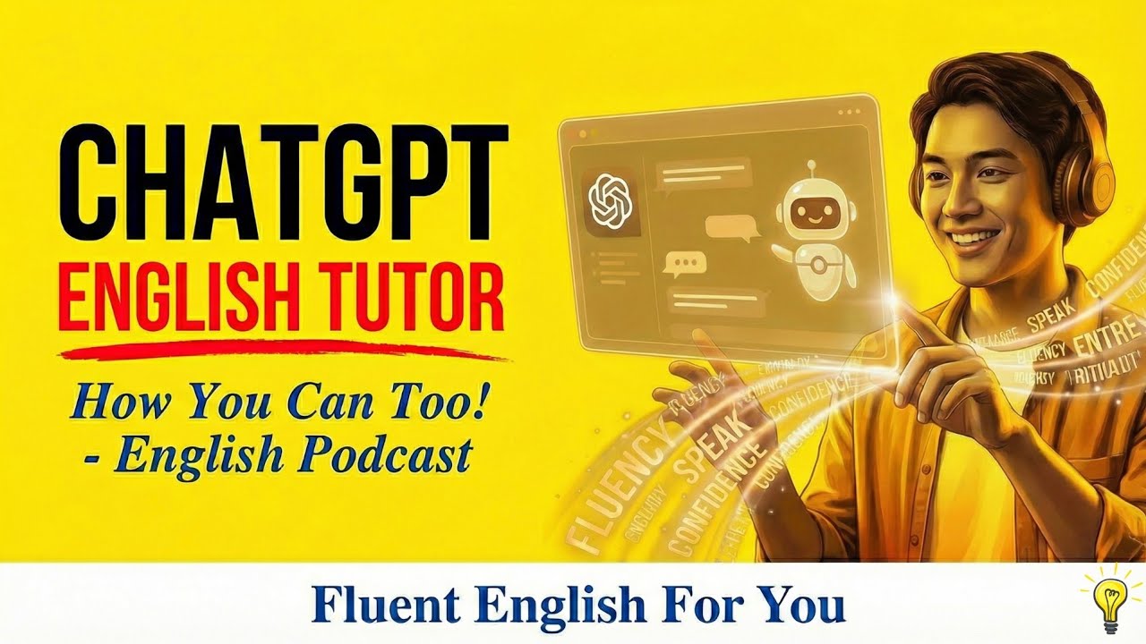 I Used ChatGPT to Learn English – Here is How You Can Too!   English Podcast