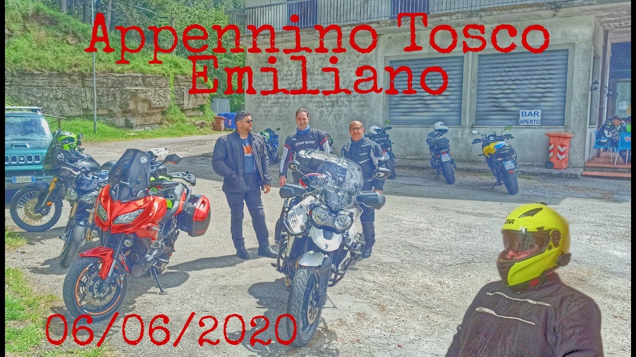 Passo Raticosa / Passo Futa / Passo Muraglione / Passo Peschiera in moto 06/06/2020