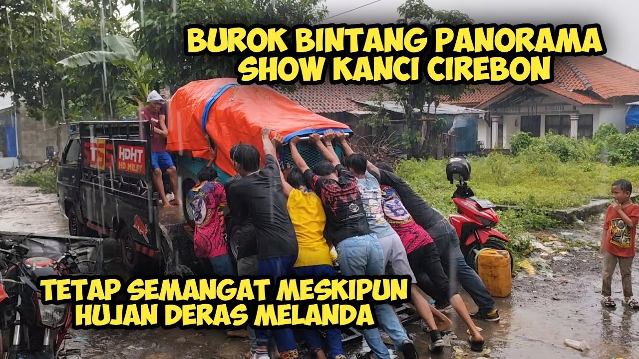 VLOG BUROK BINTANG PANORAMA selesai pentas show kanci wetan cirebon