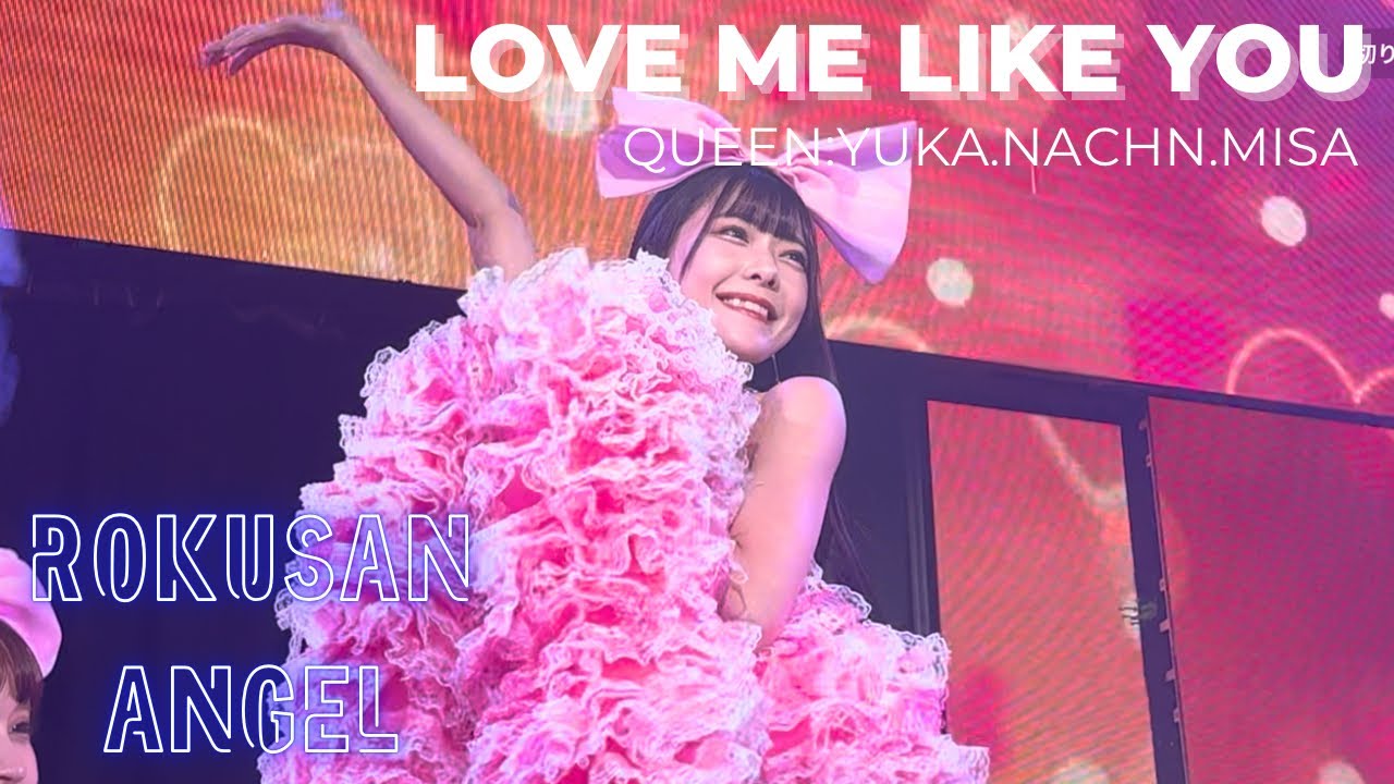 【ROKUSAN ANGEL】元バーレスク東京　Love me Like you Queen：ゆか、なちゃん、みさ
